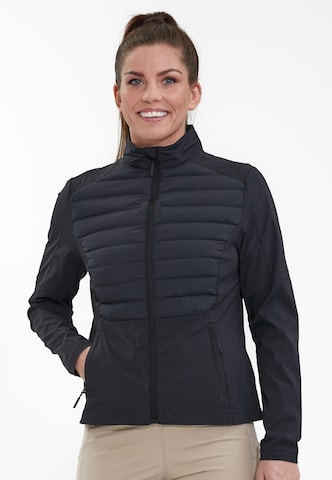 ENDURANCE Athletic Jacket 'Beistyla' in Black: front