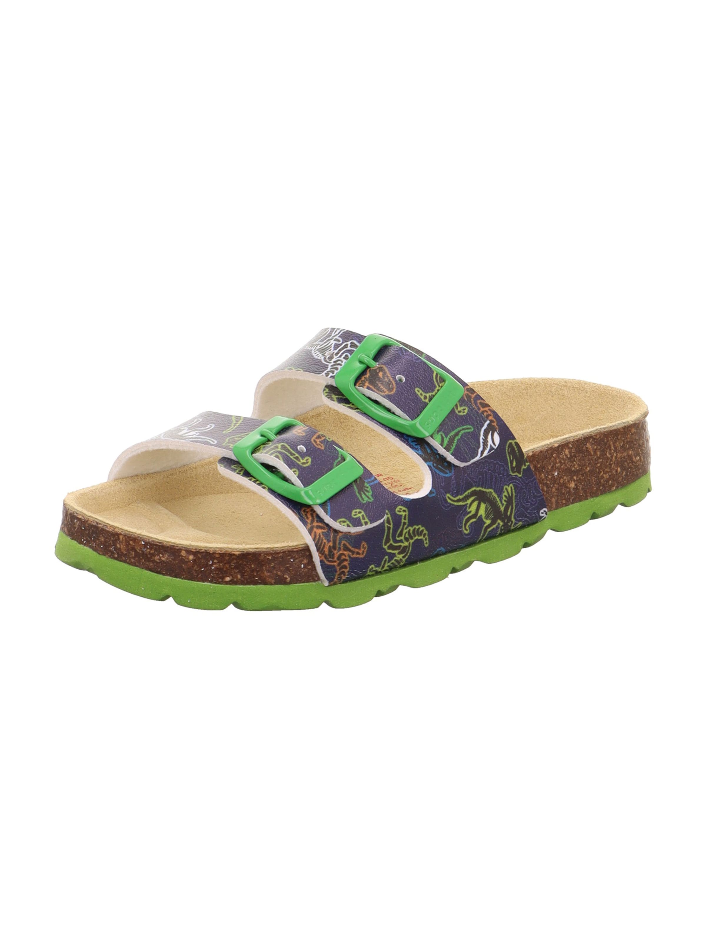 SUPERFIT Sandals in Green: front
