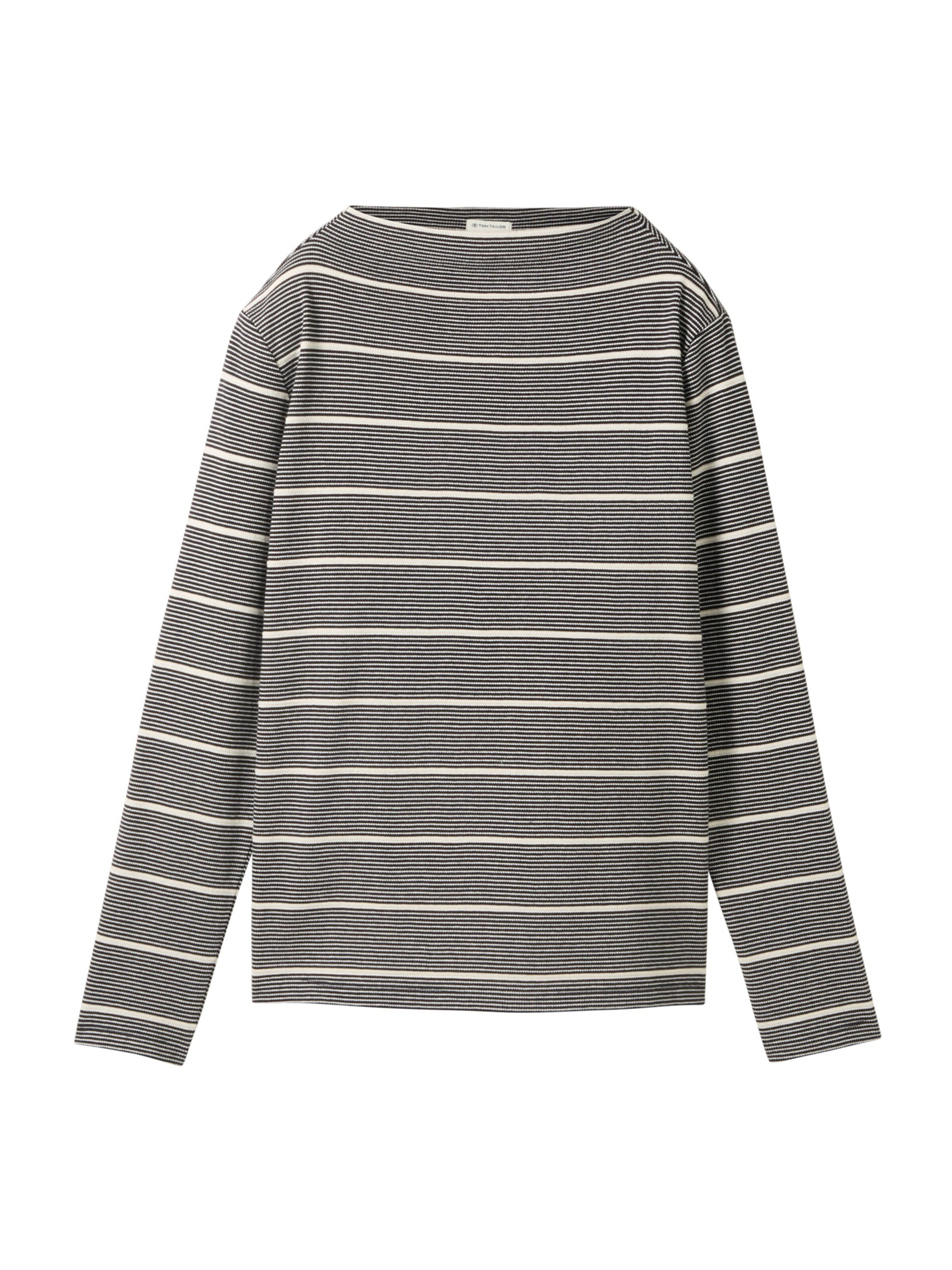 TOM TAILOR Koszulka w kolorze czarny: przód