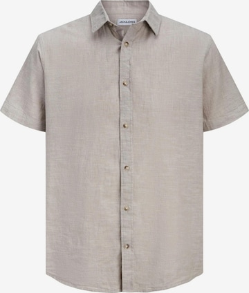 JACK & JONES Regularny krój Koszula 'summer' w kolorze brązowy: przód