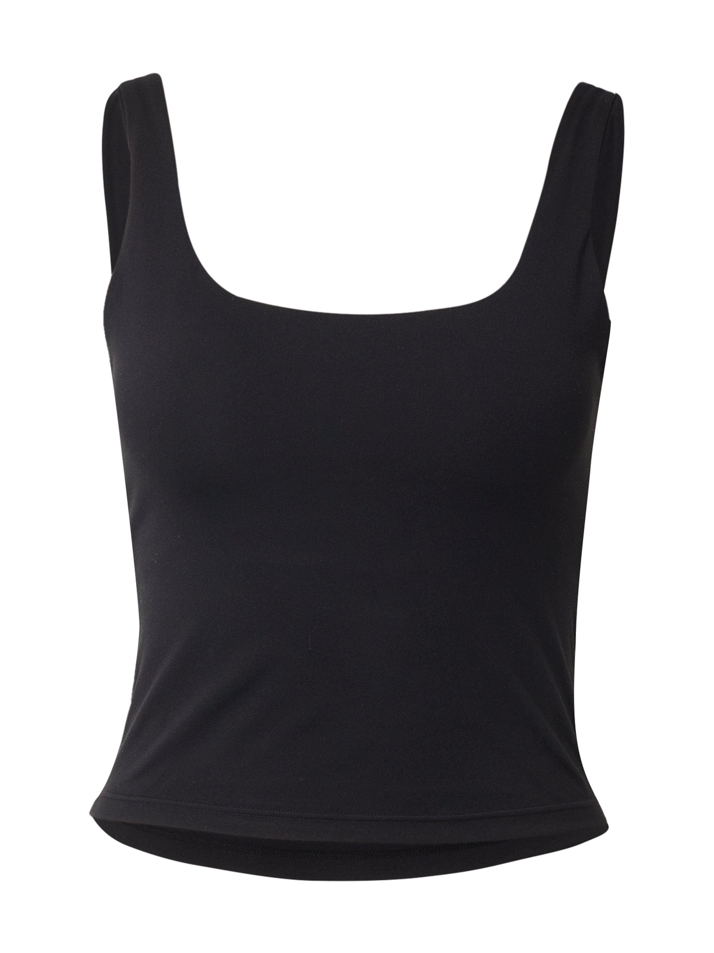 Fabletics Top sportowy 'PURELUXE' w kolorze czarny: przód