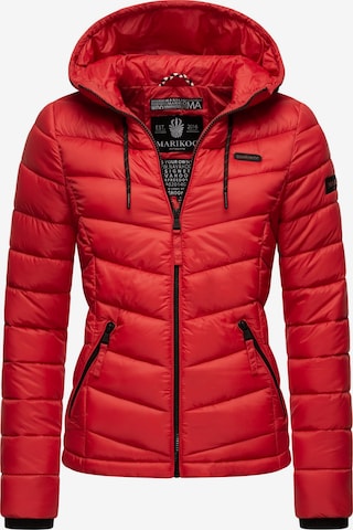 MARIKOO Between-season jacket 'Kuala' in Red: front