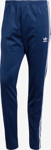 ADIDAS ORIGINALS Slimfit Broek 'Adicolor Classics Beckenbauer' in Blauw: voorkant