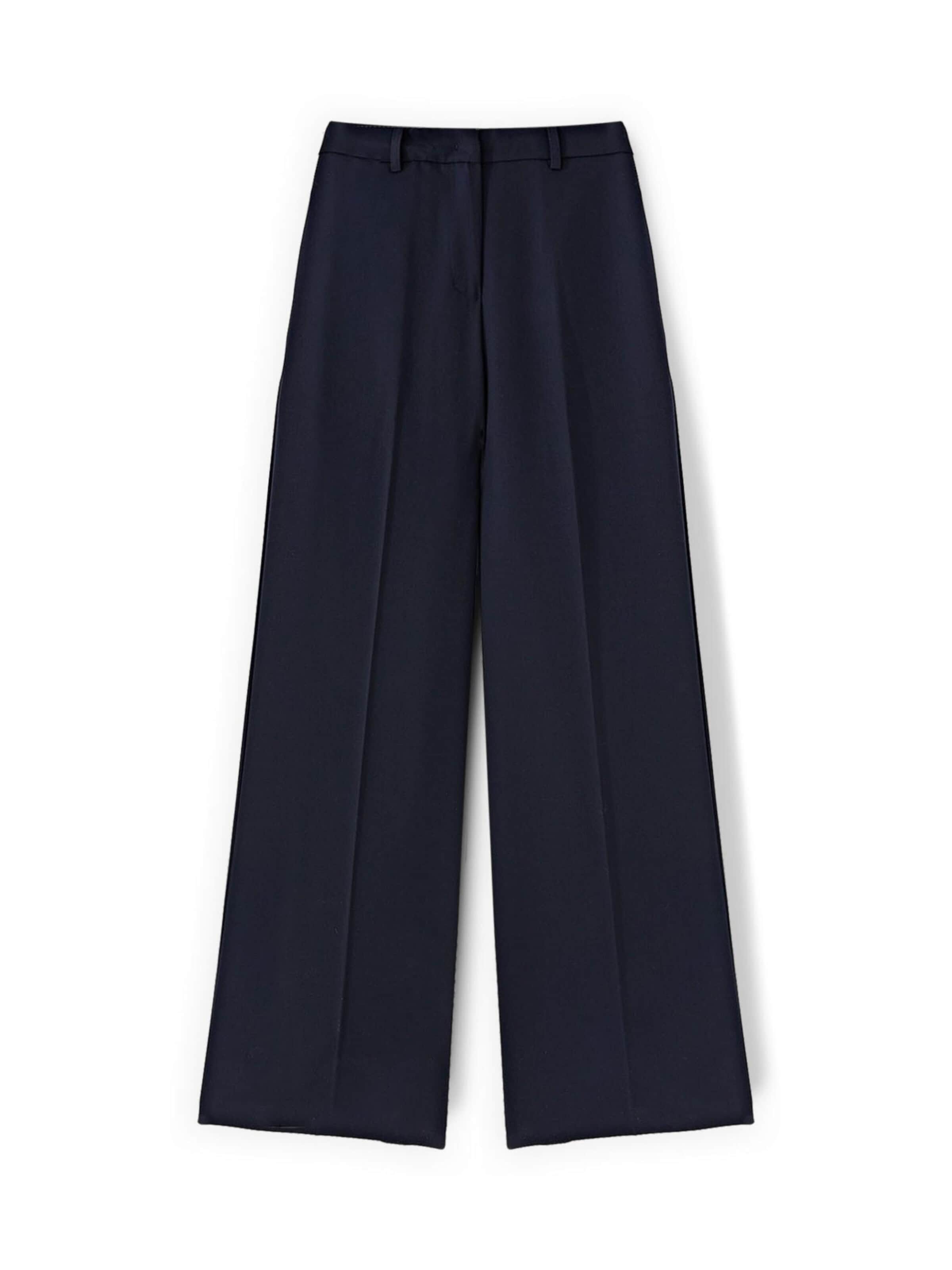 MOTIVI Wide Leg Hose‌‌‌ in Blau: Vorderseite