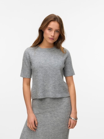VERO MODA Sweater in Grey: front