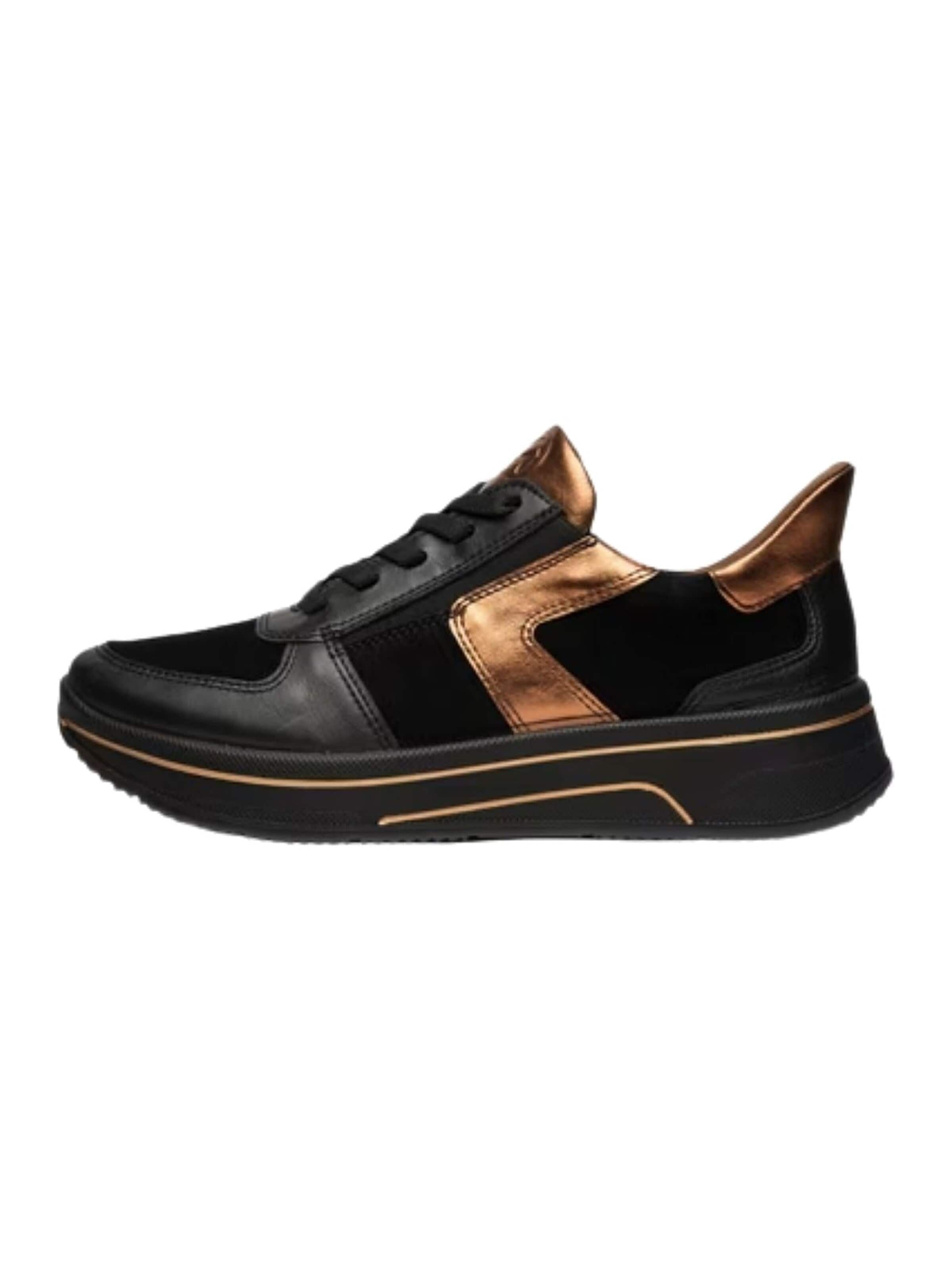 Sneaker bassa 'Sneakers Ara da donna in pelle nero 1227557' di ARA in nero