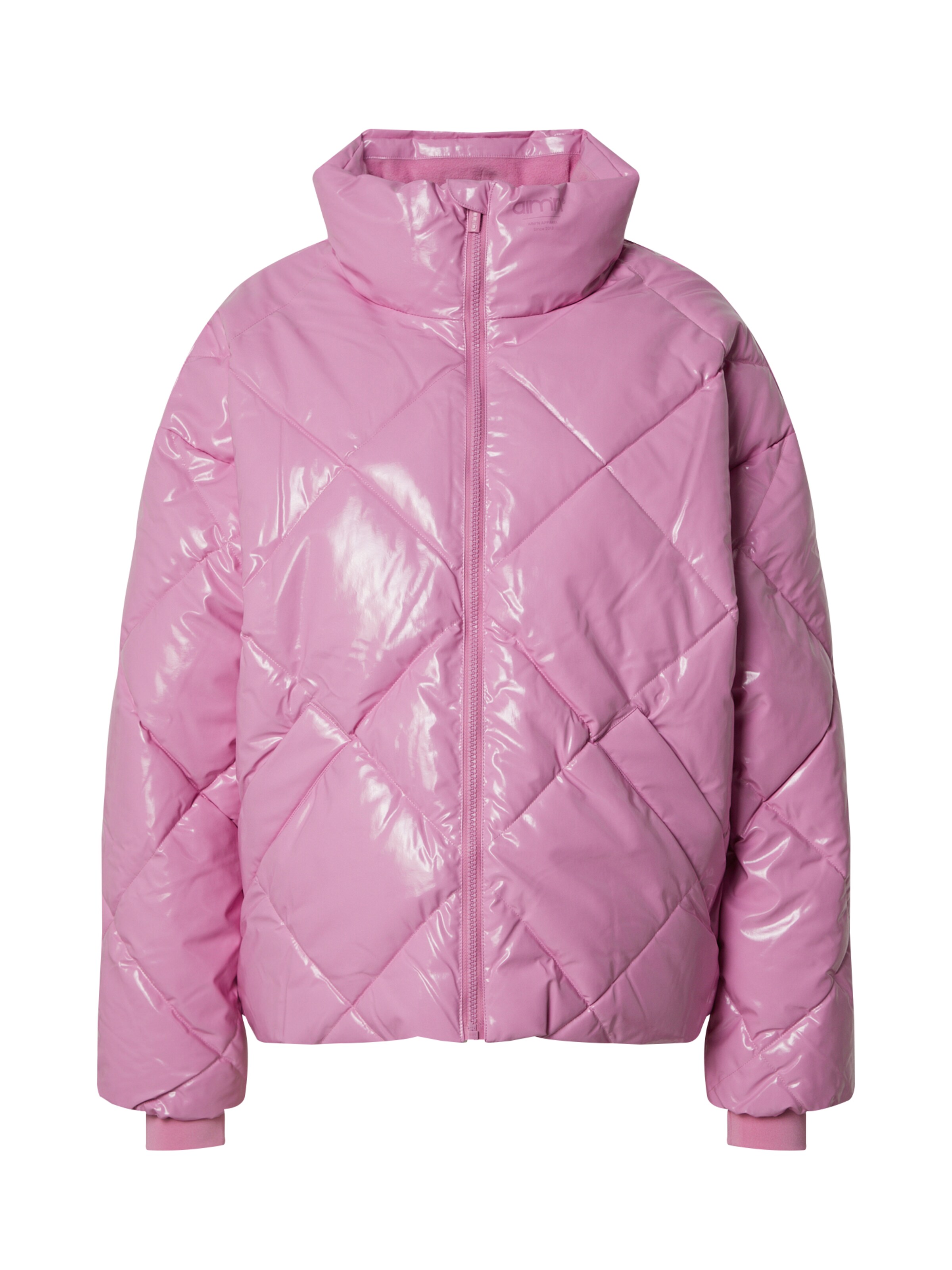 Giacca invernale 'Diamond Quilt' di Aim'n in rosa: frontale