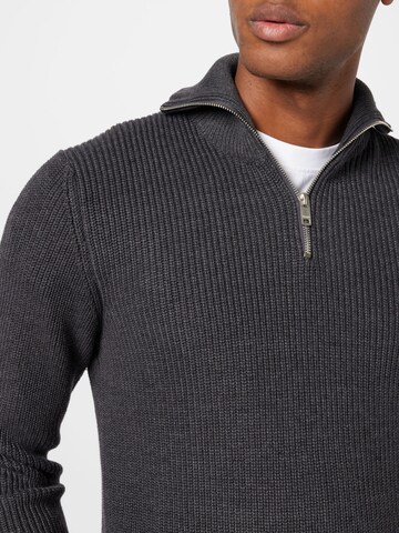 !Solid Sweater 'Paparazzi' in Grey