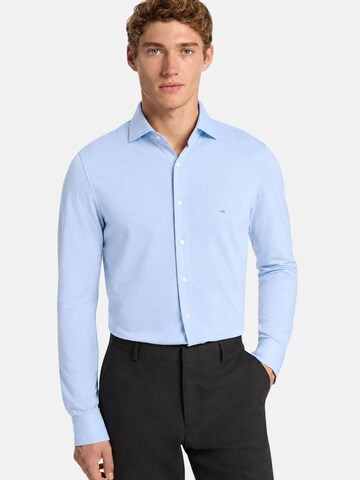 Michael Kors Regular fit Button Up Shirt in Blue