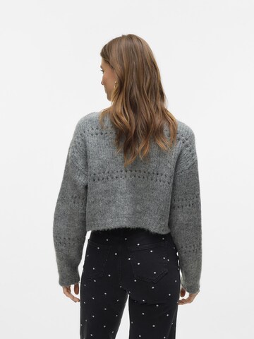 VERO MODA Knit cardigan in Grey