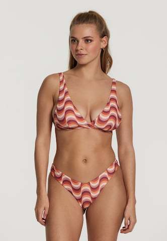 Shiwi Triangel Bikini 'Amy' in Bruin: voorkant