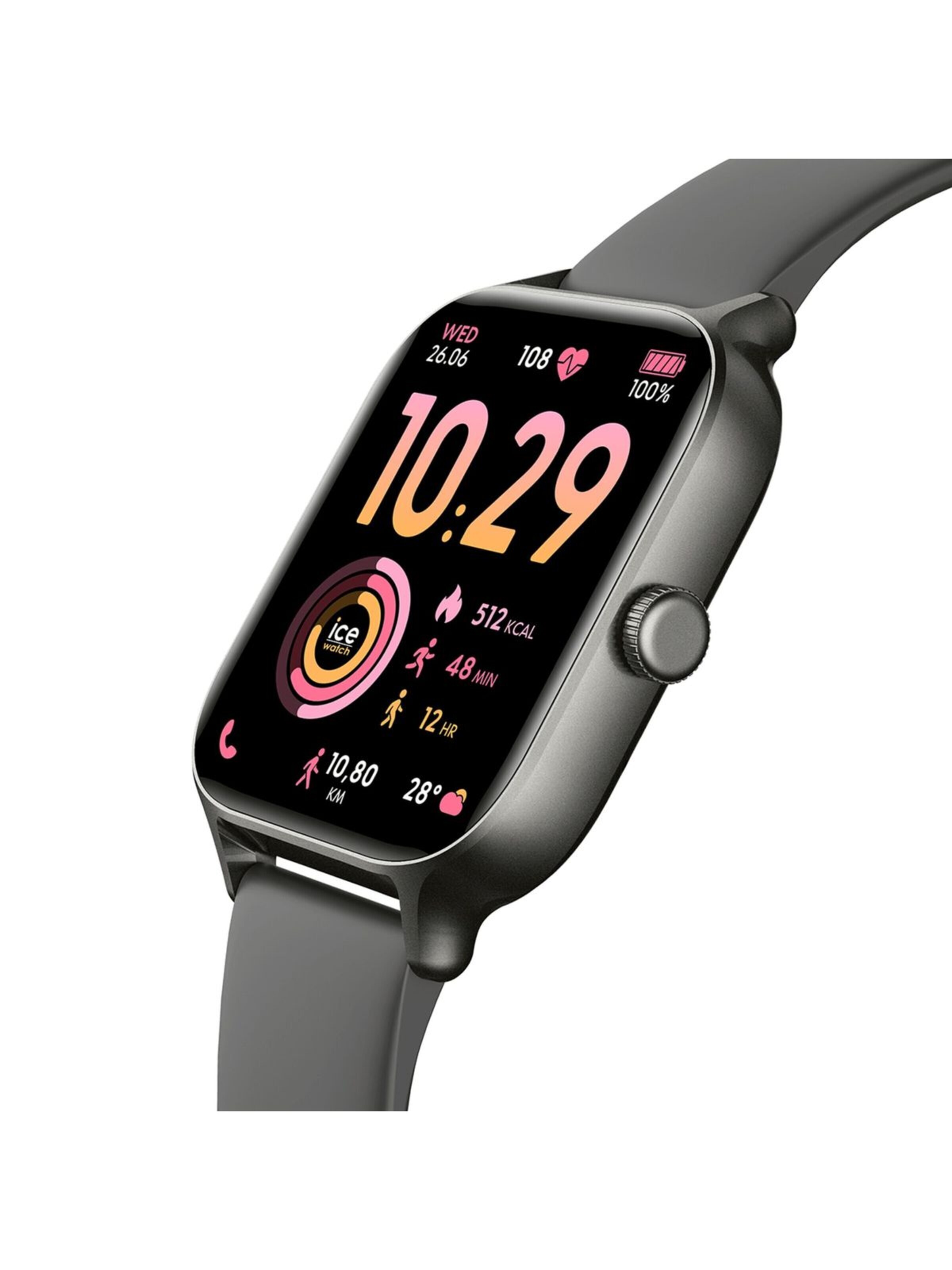 Montre digitale Ice-Watch en noir