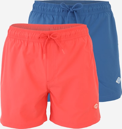 JACK & JONES Uimashortsit 'JPSTMAUI' värissä kirkaanpunainen / musta, Tuotenäkymä