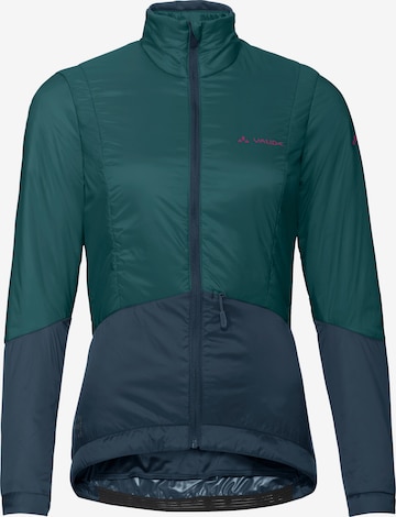 VAUDE Athletic Jacket 'Kuro' in Green: front