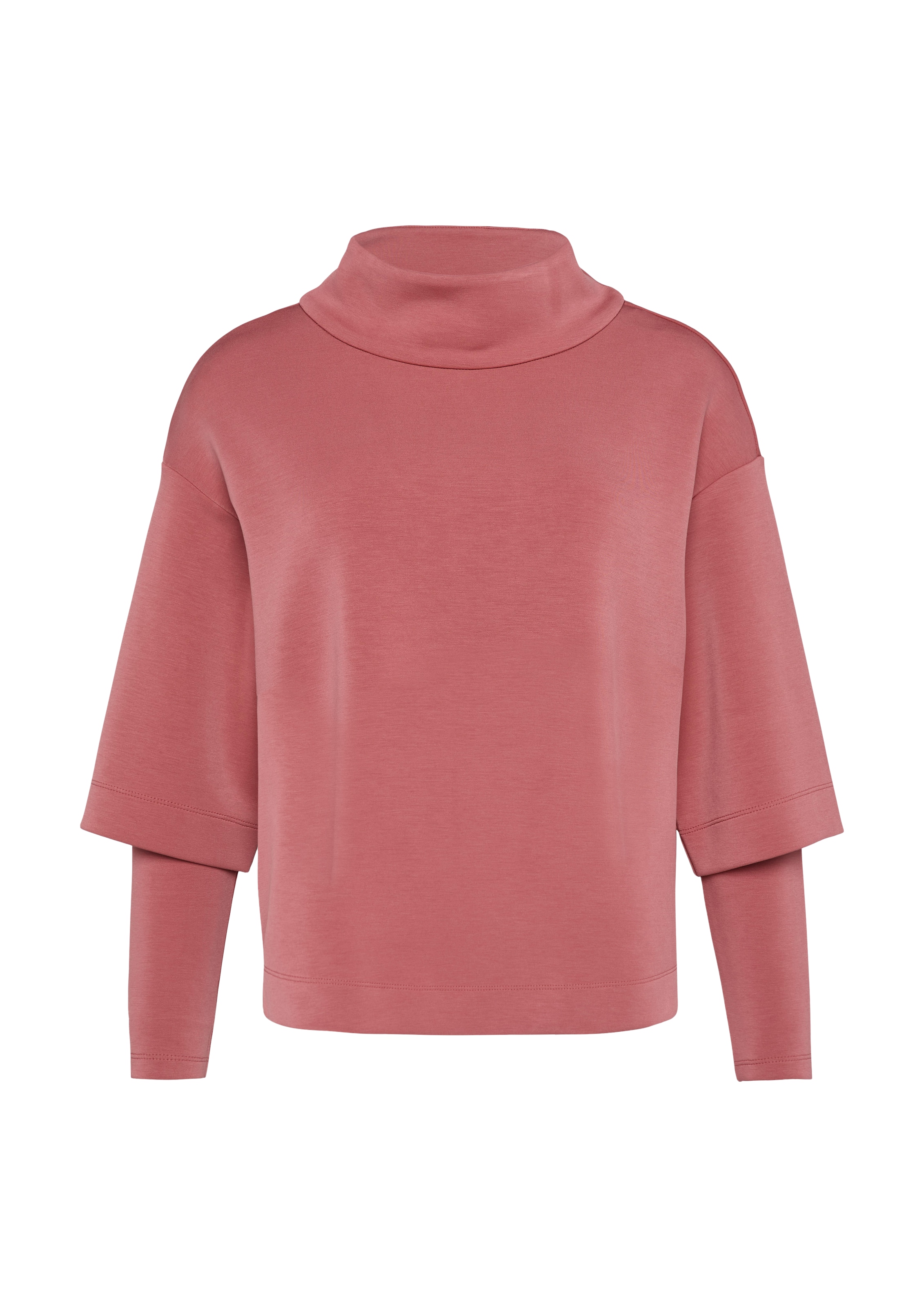 s.Oliver BLACK LABEL Μπλούζα φούτερ σε ροζ: μπροστά