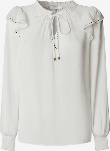 Camicia da donna di Pepe Jeans in bianco: frontale