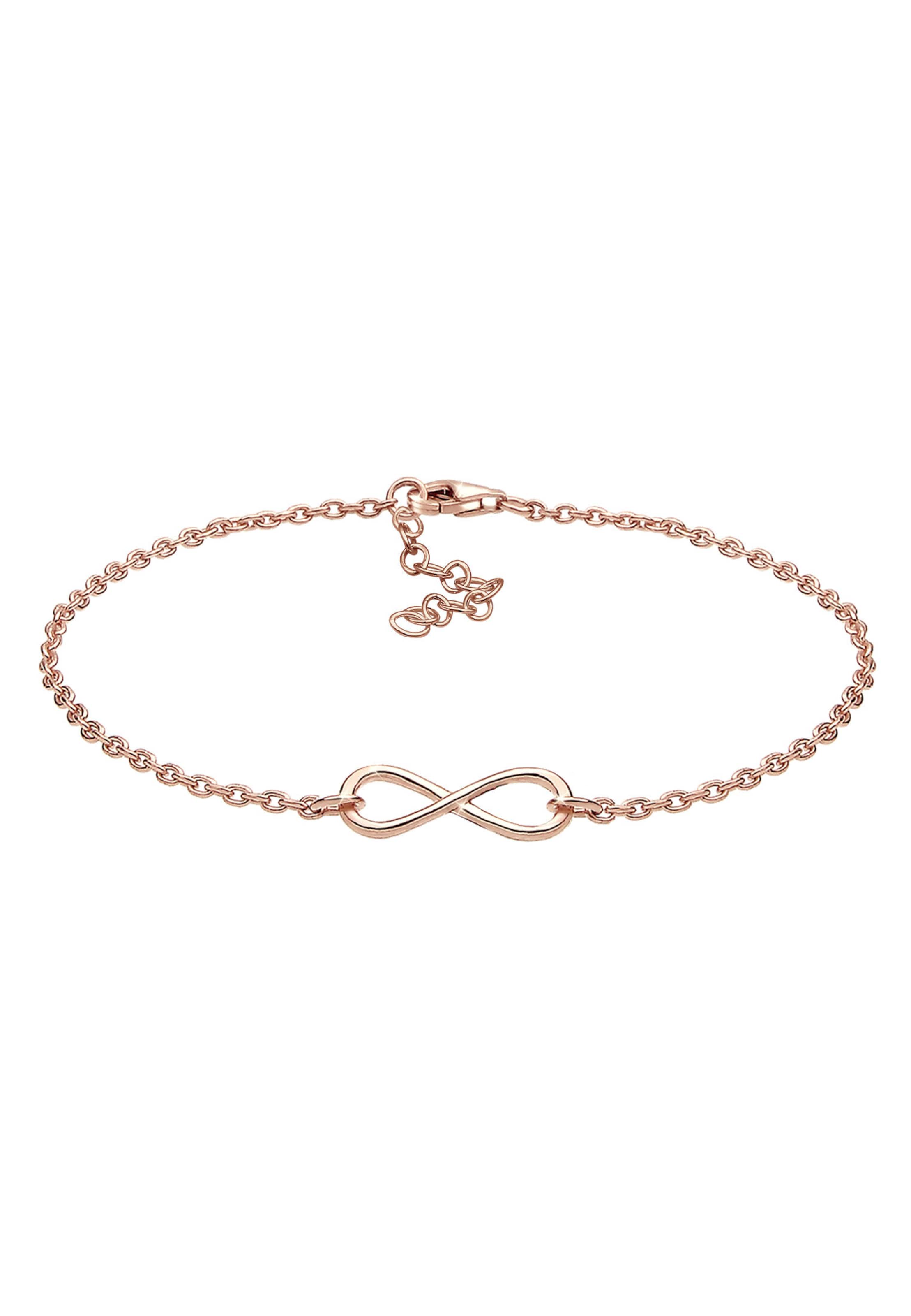 ELLI Armband 'Infinity' in Goud: voorkant