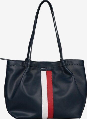 TOM TAILOR Shopper in Blue: front