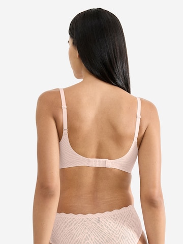 SLOGGI Push-up BH ' Blue ZERO Feel Bliss THE UP ' in Roze