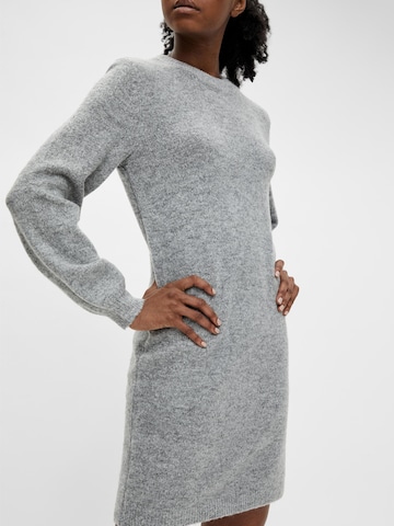 OBJECT Knitted dress 'Eve Nonsia' in Grey