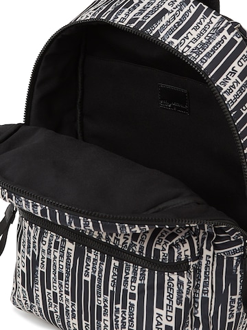 KARL LAGERFELD JEANS Hátizsák - fekete