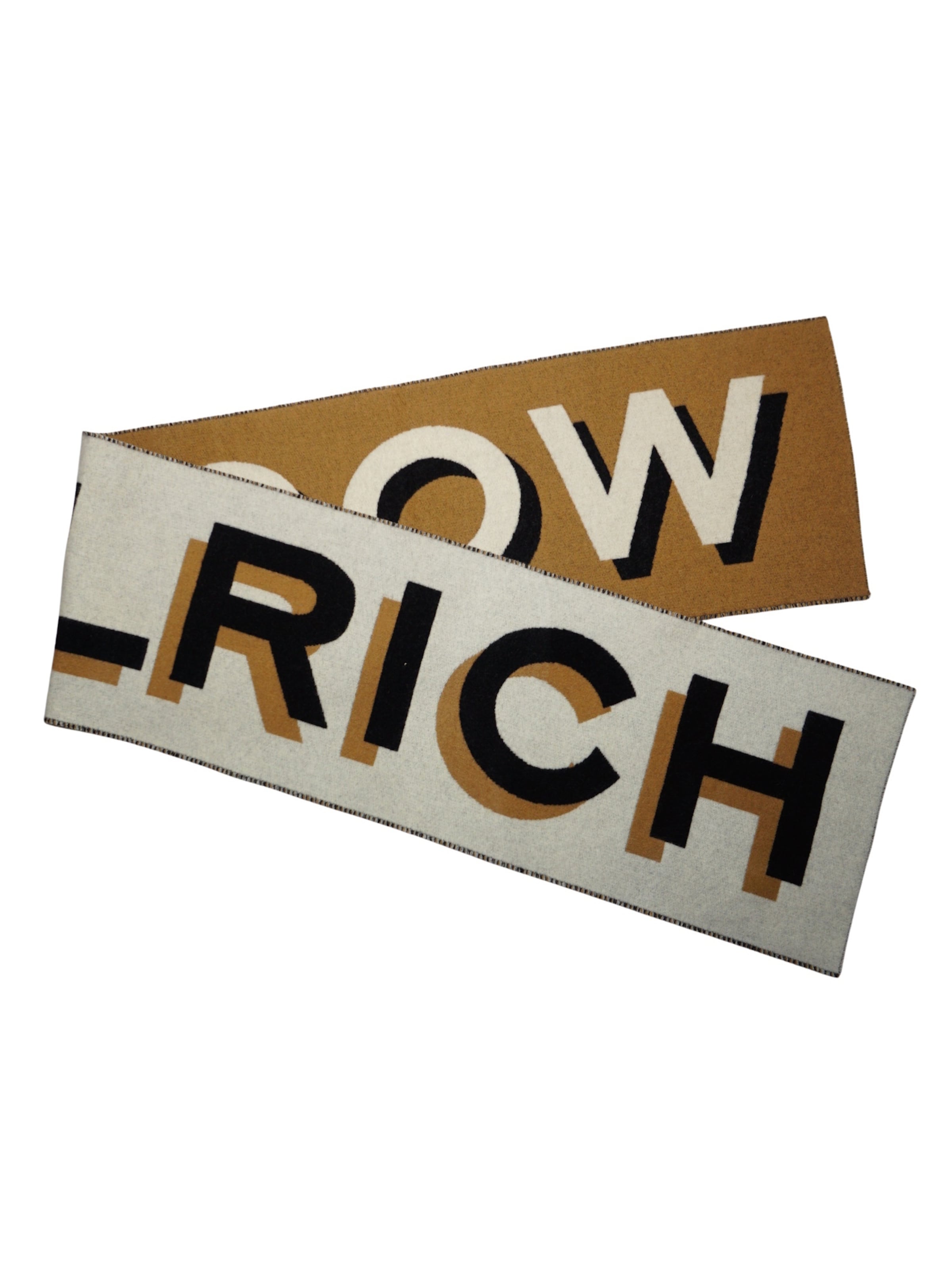 Écharpe Woolrich en blanc : devant