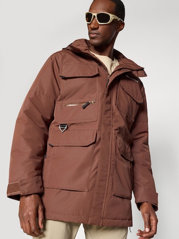 COLUMBIA Kurtka outdoor 'Landroamer™ II' w kolorze brązowy