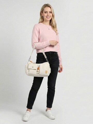 Sac à bandoulière 'Joeline' Emily & Noah en beige : devant