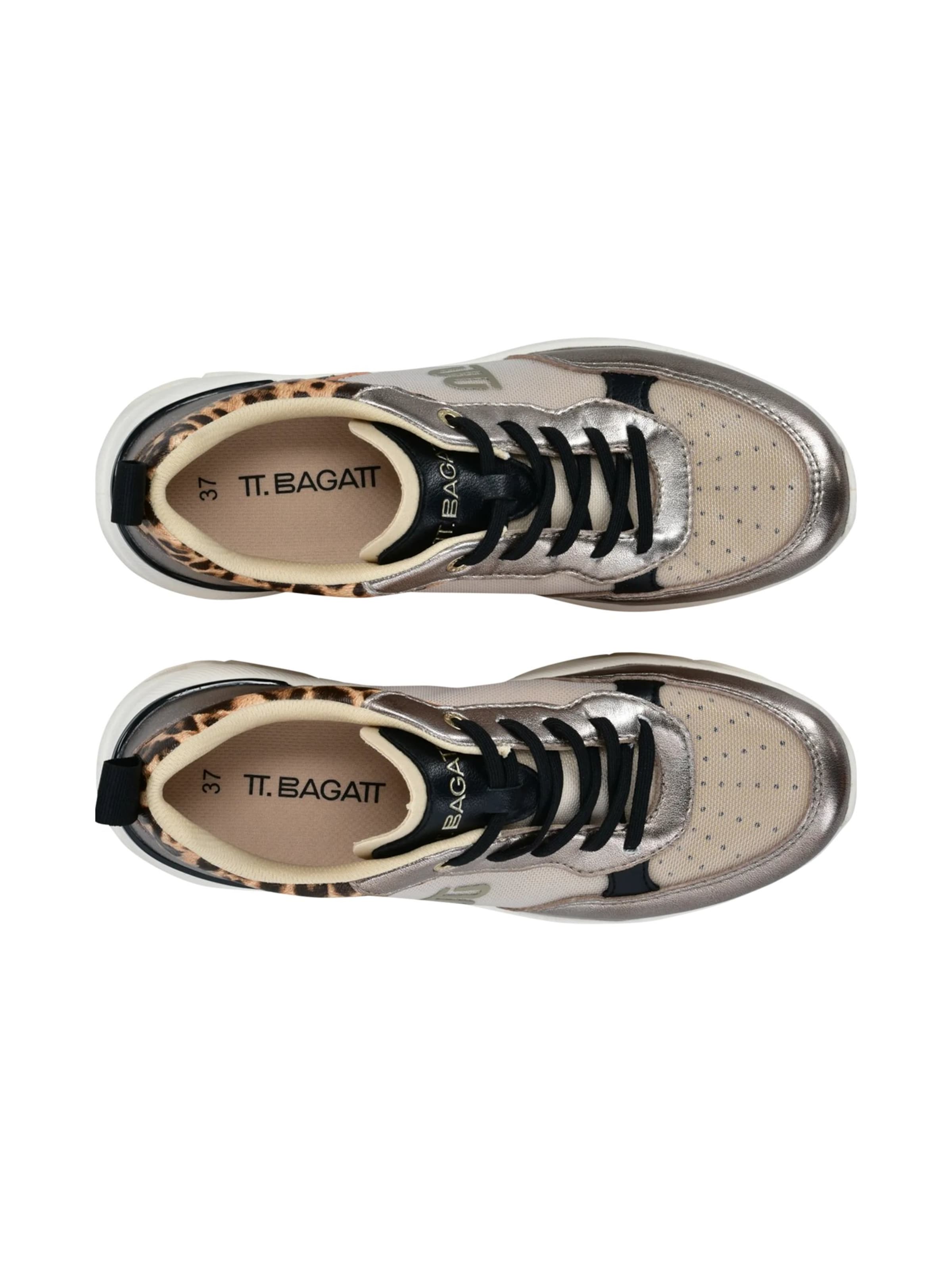 Baskets basses TT. BAGATT en argent