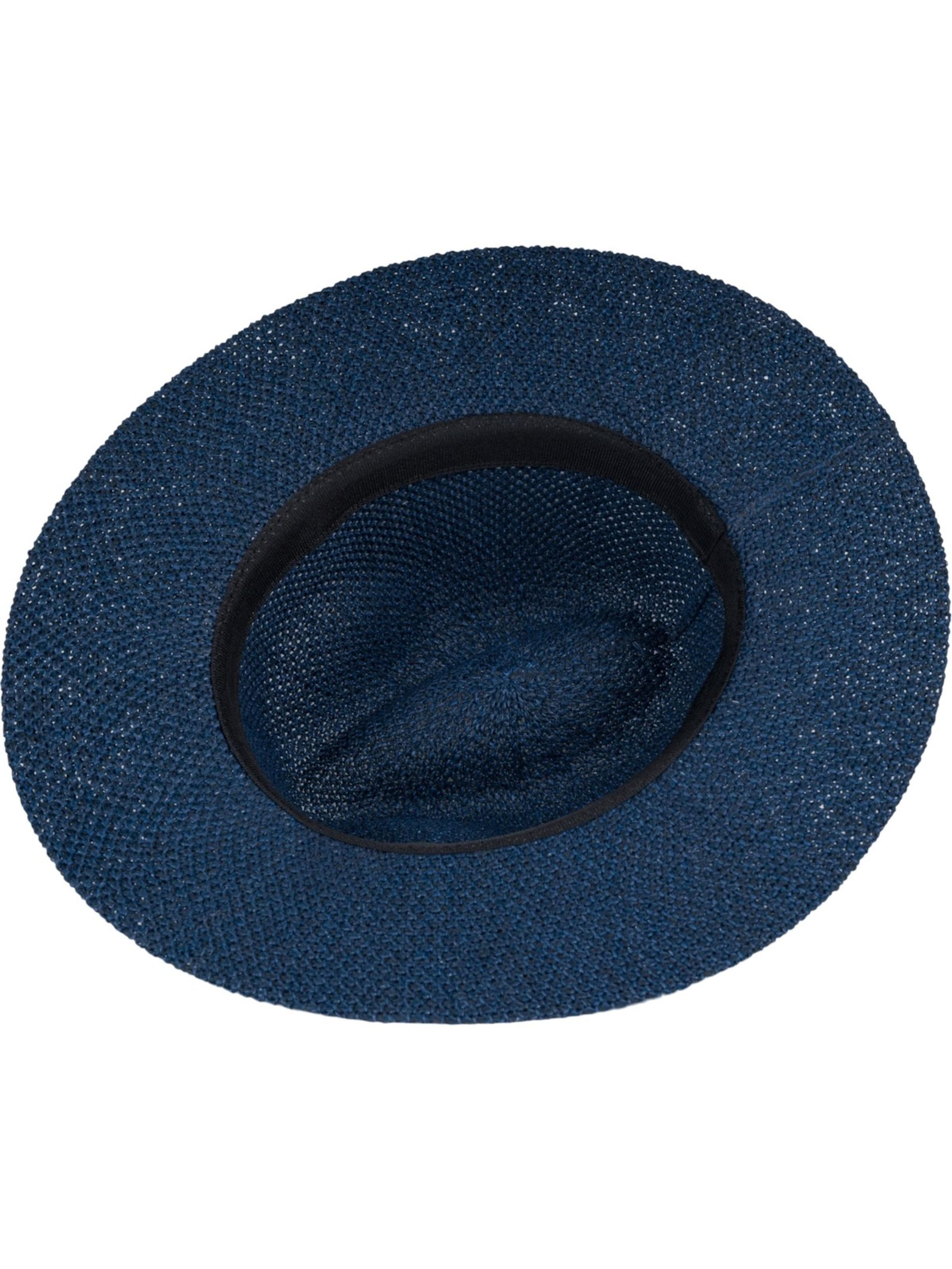 styleBREAKER Hut 'Panama Strohhut'‌ in Blau