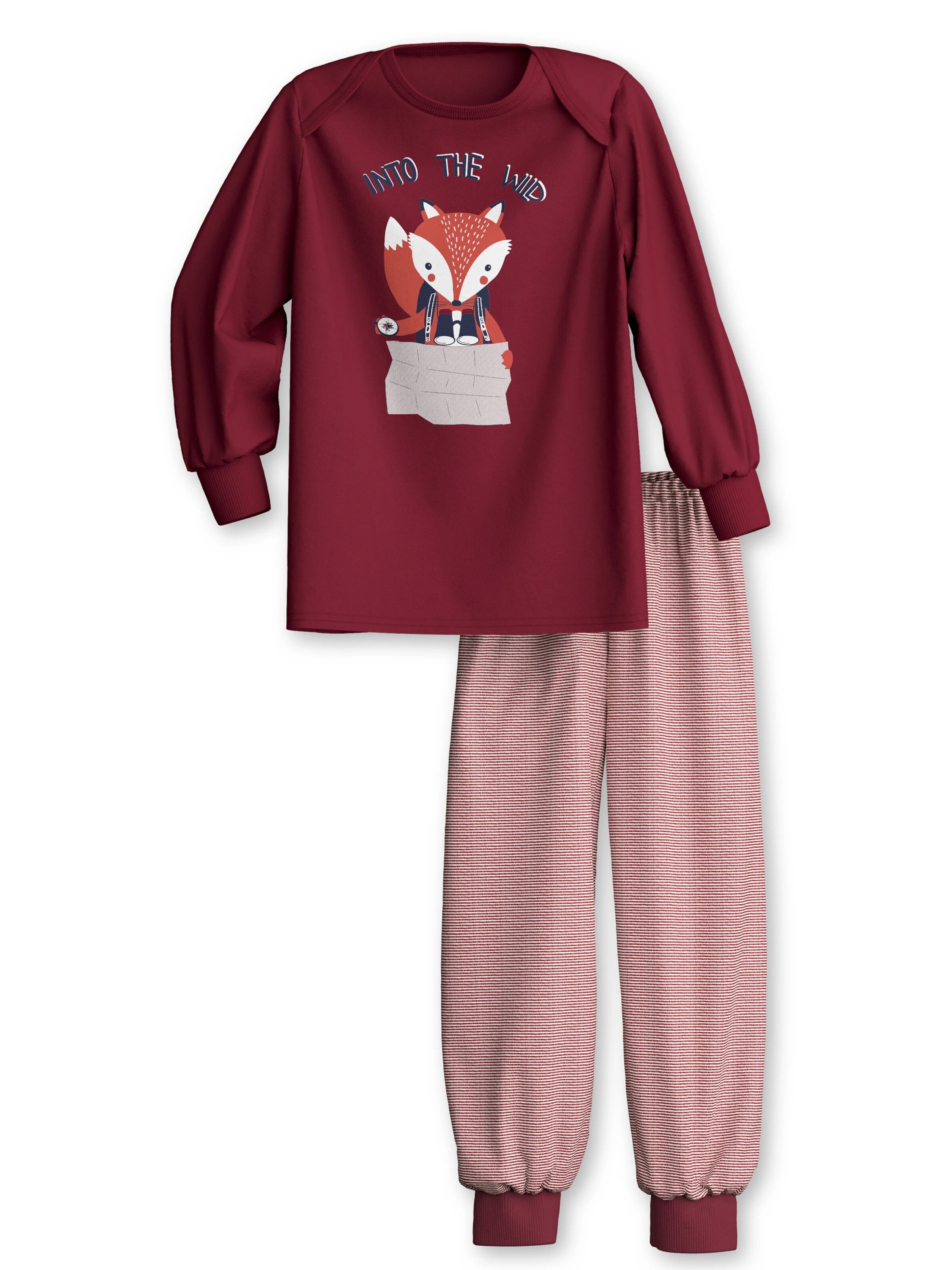CALIDA Pajamas 'Toddlers Outdoor' in Red: front