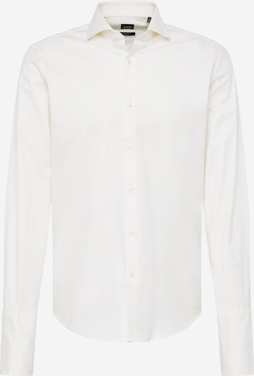 Dalykinio stiliaus marškiniai 'H-Joe' iš BOSS, spalva – balta, Prekių apžvalga