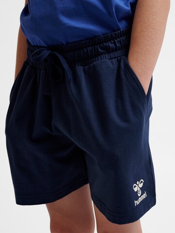 Hummel Loosefit Broek 'Miriam' in Blauw