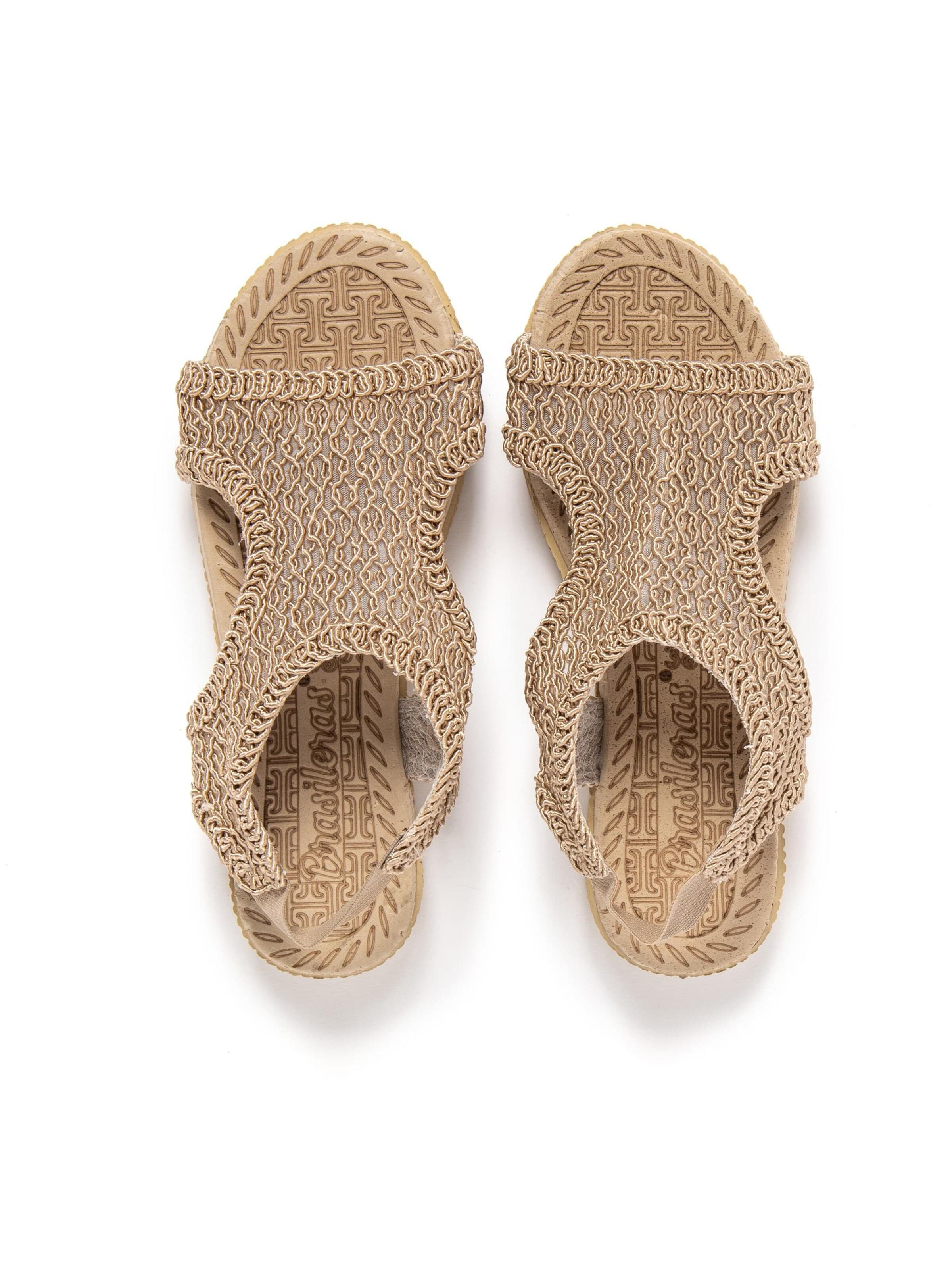 Brasileras Sandals 'Lua' in Brown