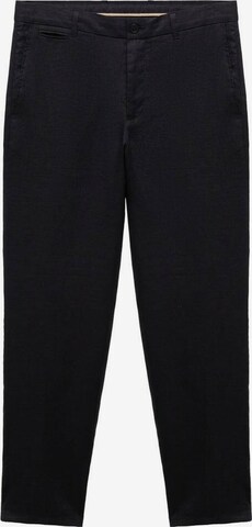 MANGO MAN Chino Pants 'Oyster' in Black: front