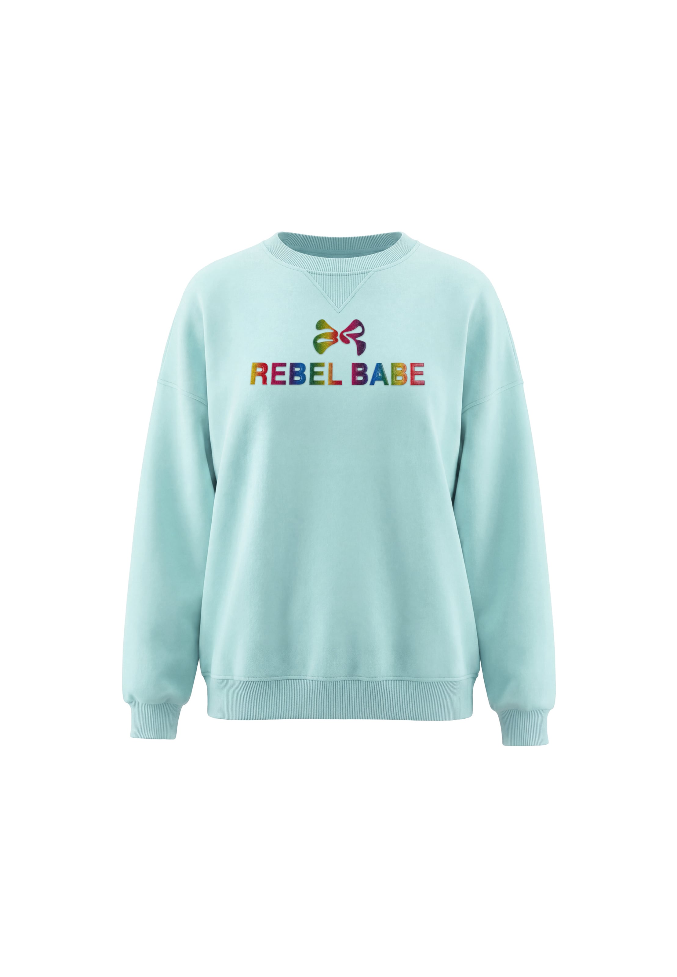 MYMO - Sweatshirt em azul: frente