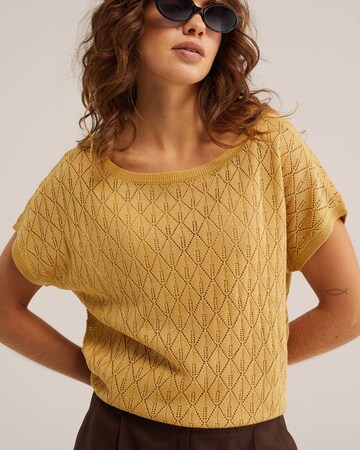 geltona WE Fashion Megztinis