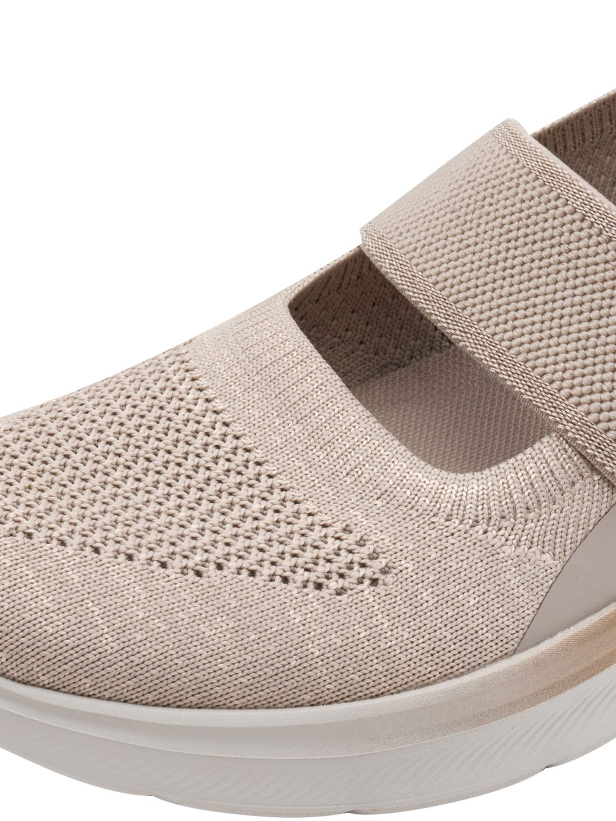 Ballerines à lanières Tamaris en beige