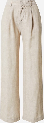 Pantaloni con pieghe 'Denise' di Gina Tricot in beige: frontale
