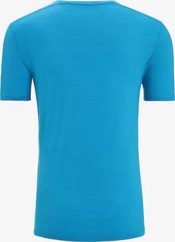 ICEBREAKER - Camiseta térmica 'Anatomica' en azul