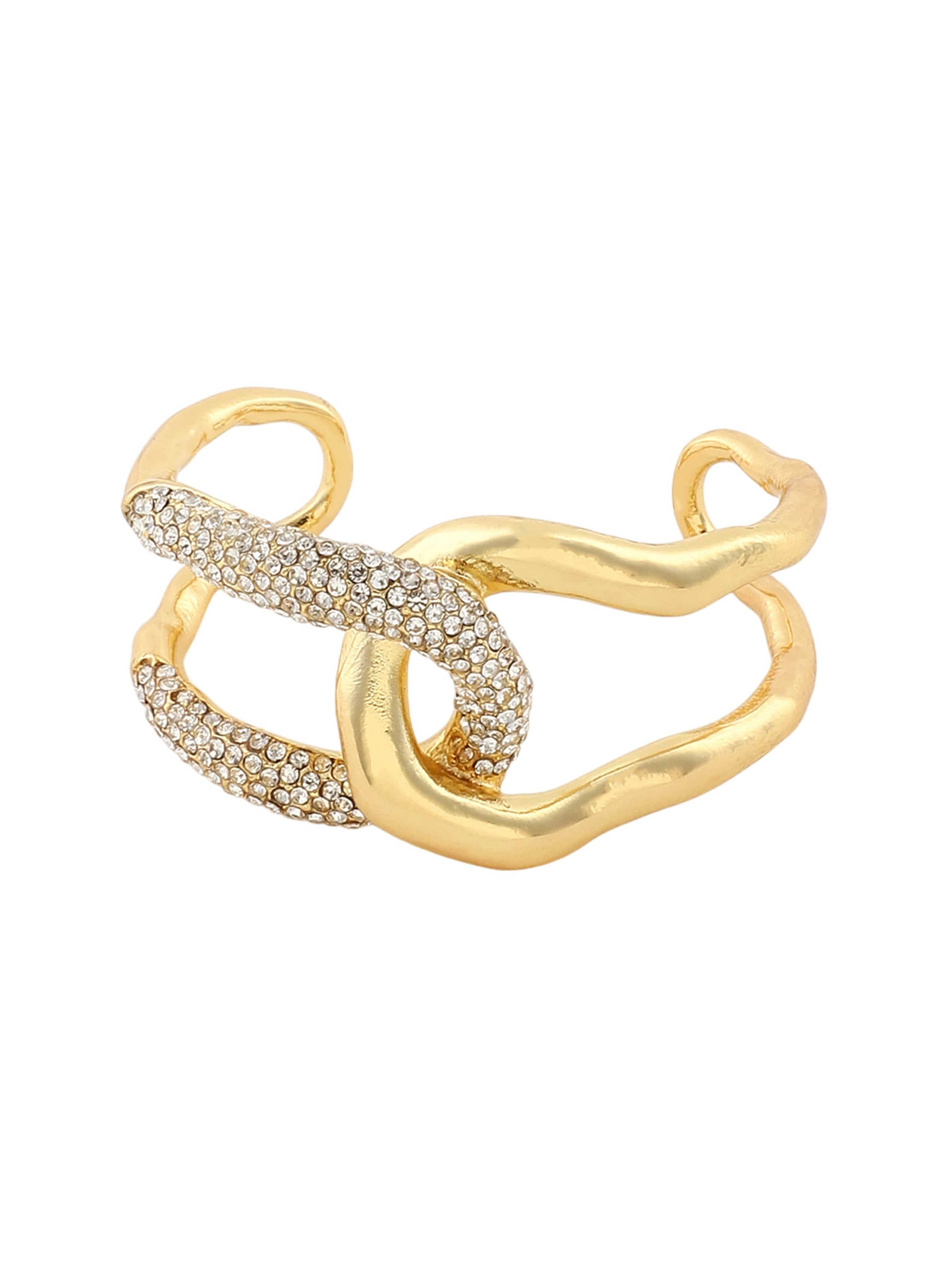 SOHI Βραχιόλι 'Sheila' σε χρυσό: μπροστά