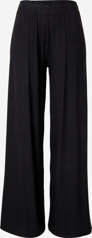 Wide Leg Pantalon 'Myrinea' LOVJOI en noir : devant