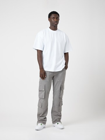 Regular Jeans cargo EIGHTYFIVE en gris