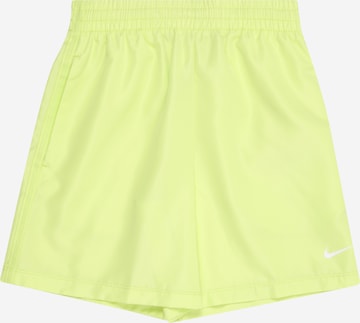 NIKE Sportshorts in Gelb: Vorderseite