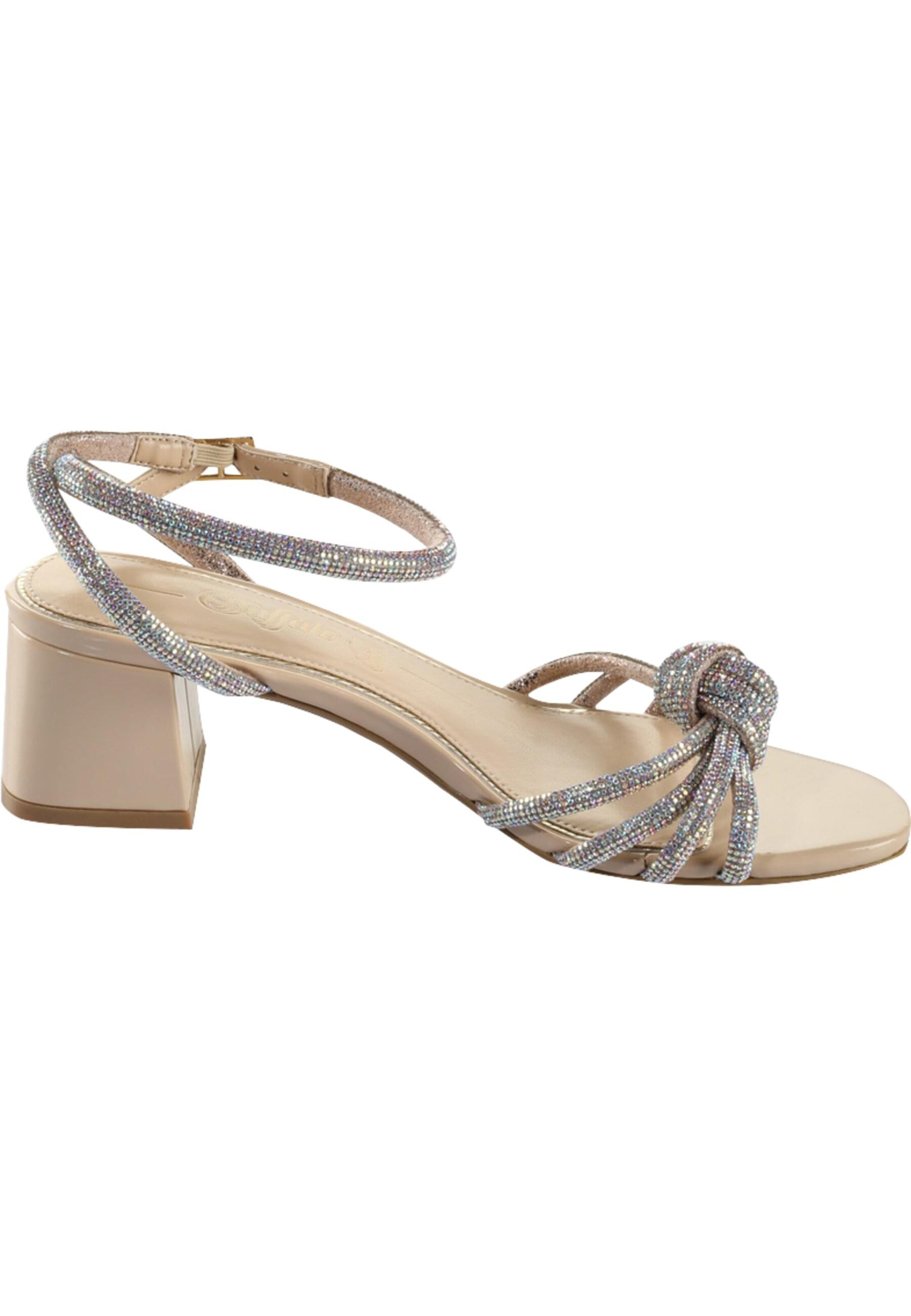 BUFFALO Σανδάλι με λουράκια 'Lilly Bow' σε μπεζ