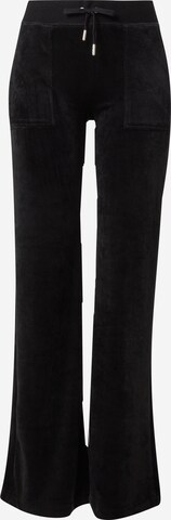 évasé Pantalon 'LAYLA' Juicy Couture en noir : devant