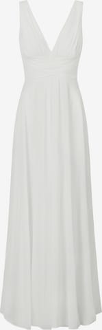 Kraimod Вечерна рокля в бяло: отпред