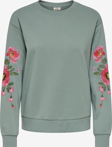 JDY Sweatshirt 'JDYPARIS' in Green: front