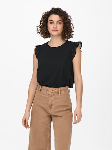 ONLY Blouse 'Ann' in Black: front
