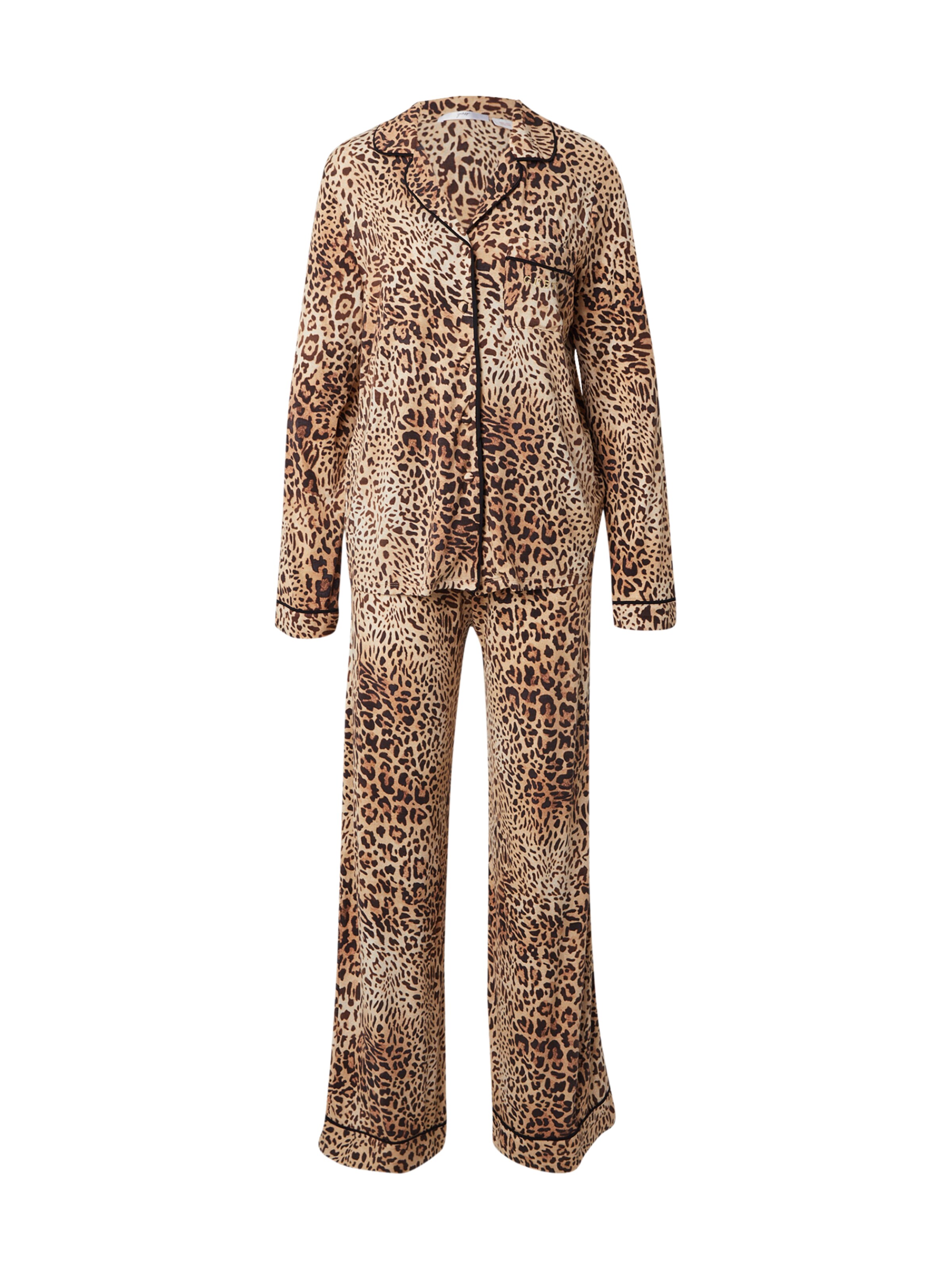 GUESS Πιτζάμα 'SASHA' σε μπεζ: μπροστά